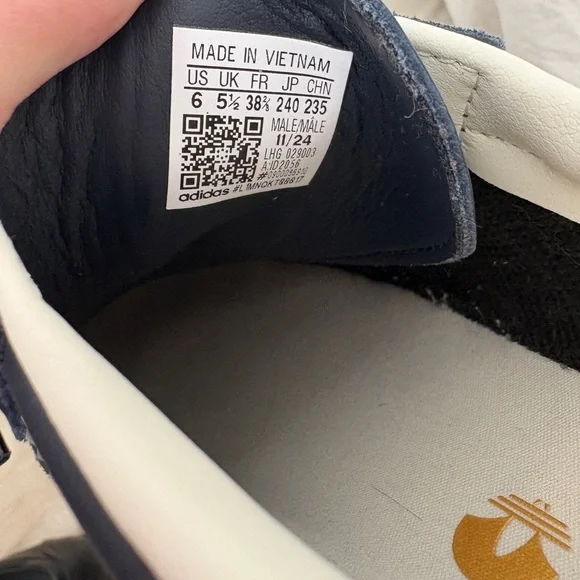 Adidas Navy Samba - Picture 4 of 6